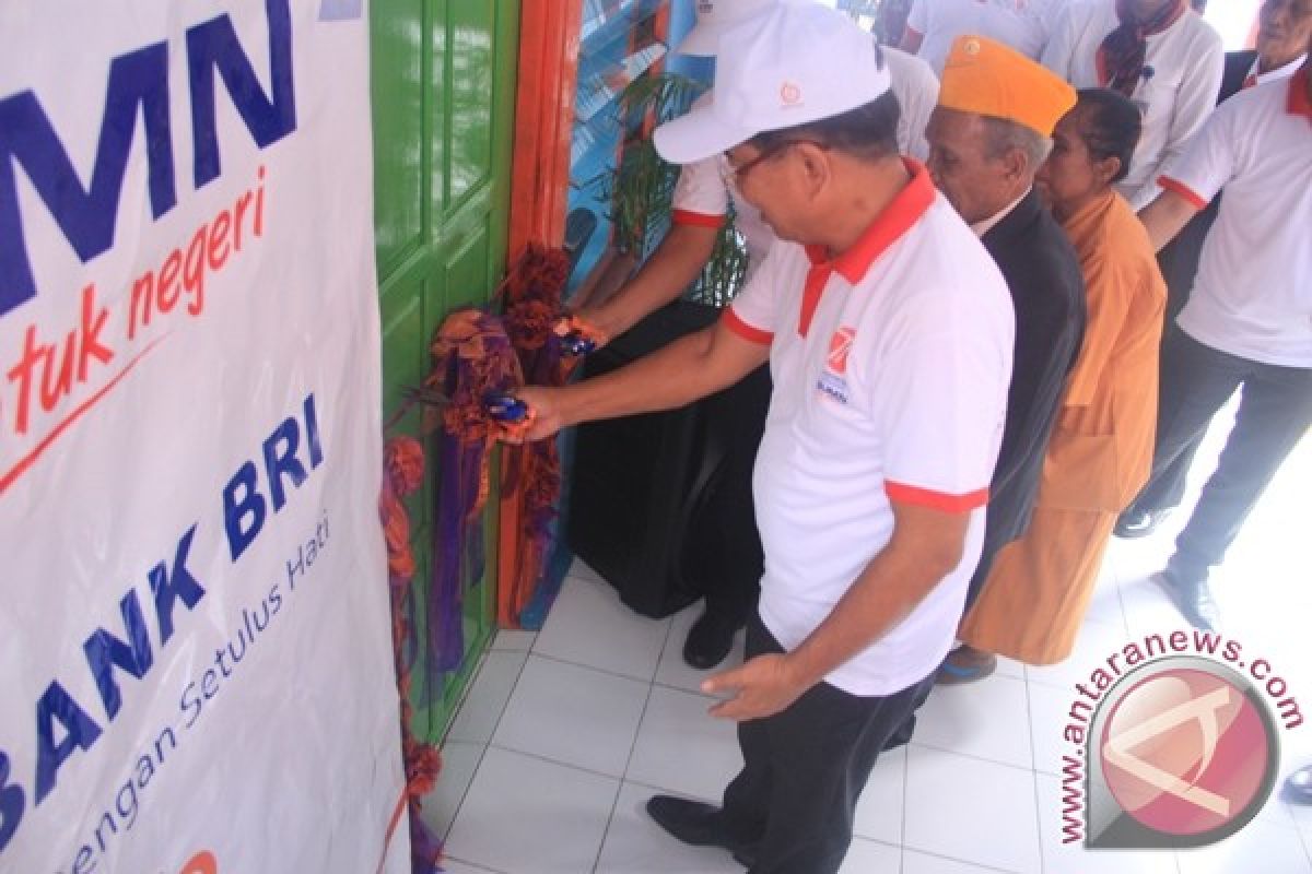 BRI dan Perhutani renovasi 65 rumah Veteran di Papua 