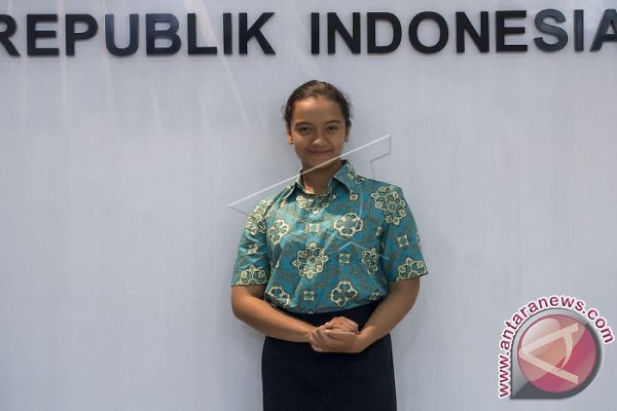 Syukurlah! Akhirnya Gloria Boleh Gabung Paskibraka Tugas Penurunan Bendera