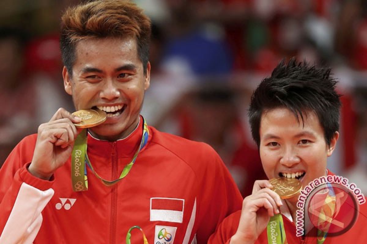 Olympic gold medal is gift on Indonesian Independence Day