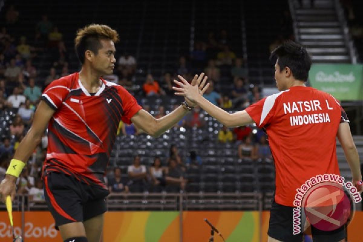 Tontowi/Liliyana tak sangka mudah ke semifinal Denmark