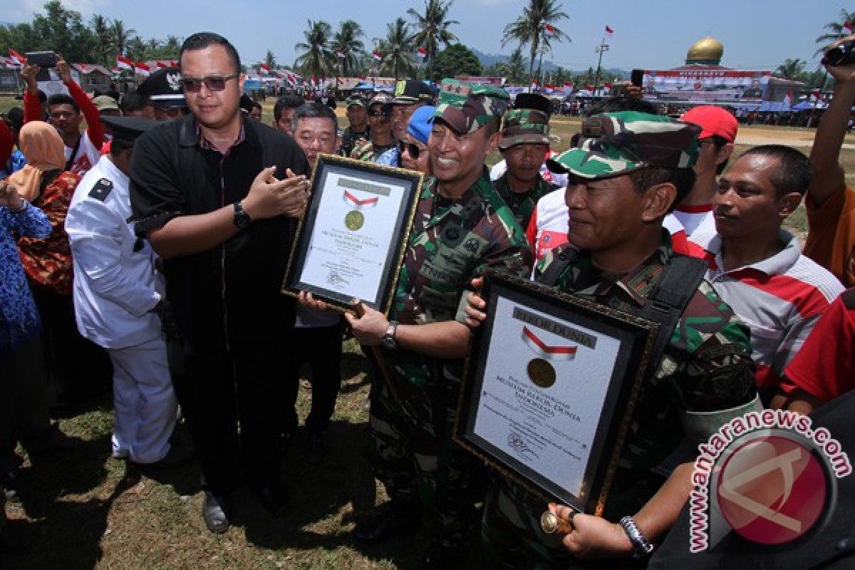 Kodam Tanjungpura Raih Tiga Rekor Muri