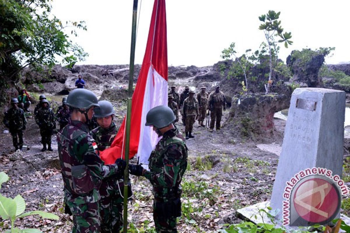 Belasan patok batas Indonesia - Malaysia belum ditemukan