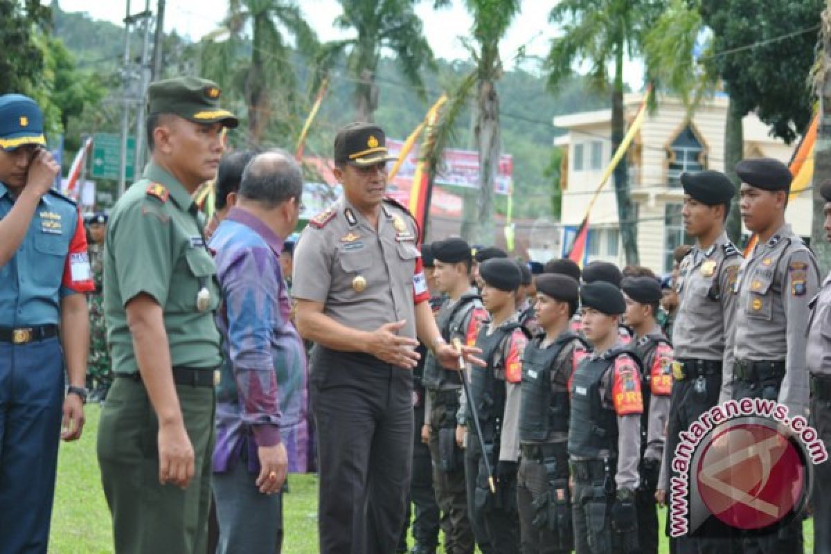 1050 Personil Amankan Kedatangn Presiden ke Nias