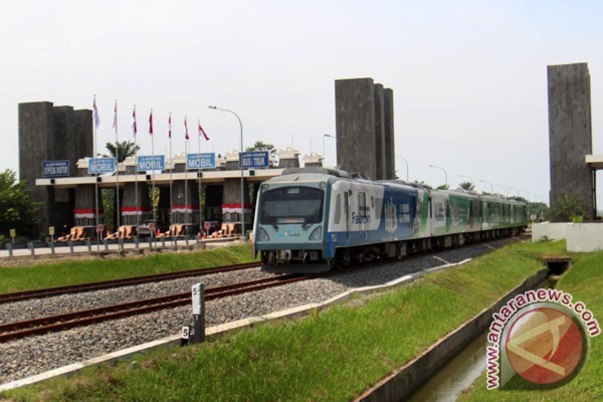 Biaya pembebasan lahan kereta api bandara bengkak