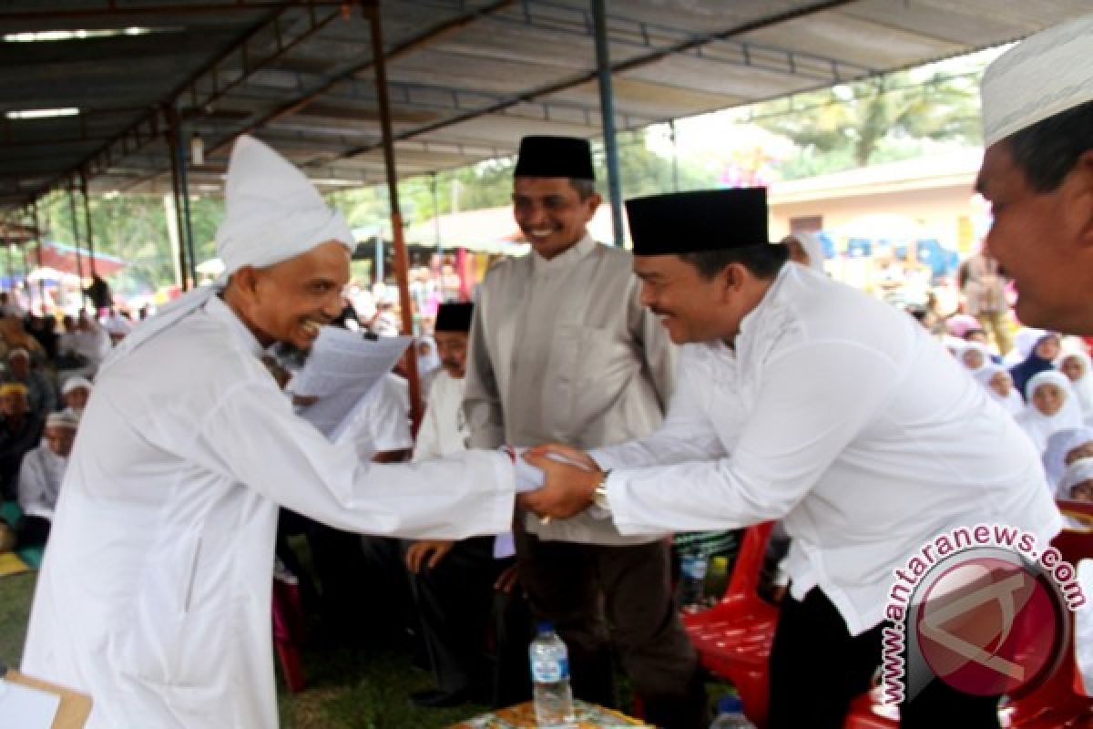 Bupati Hadiri HUL Tuan Guru Gunung Selamat