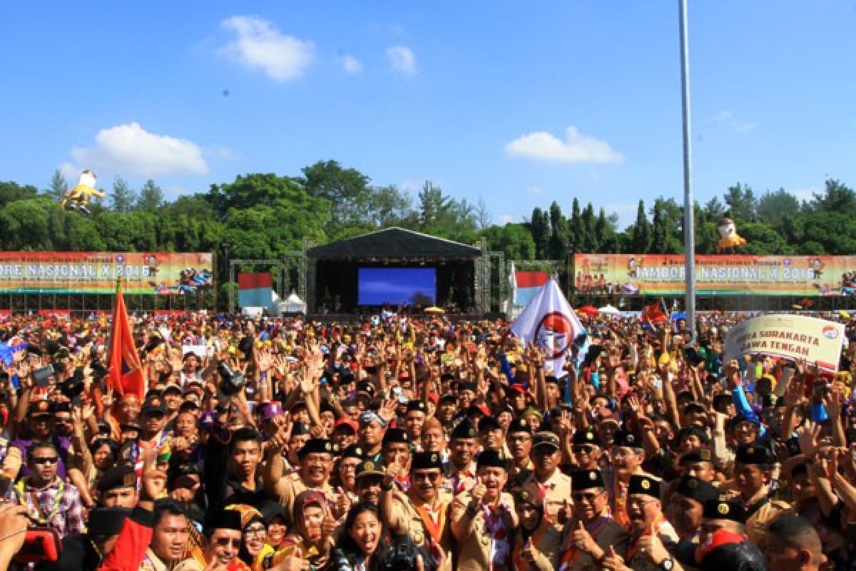 Jambore Nasional Pecahkan 8 Rekor Dunia