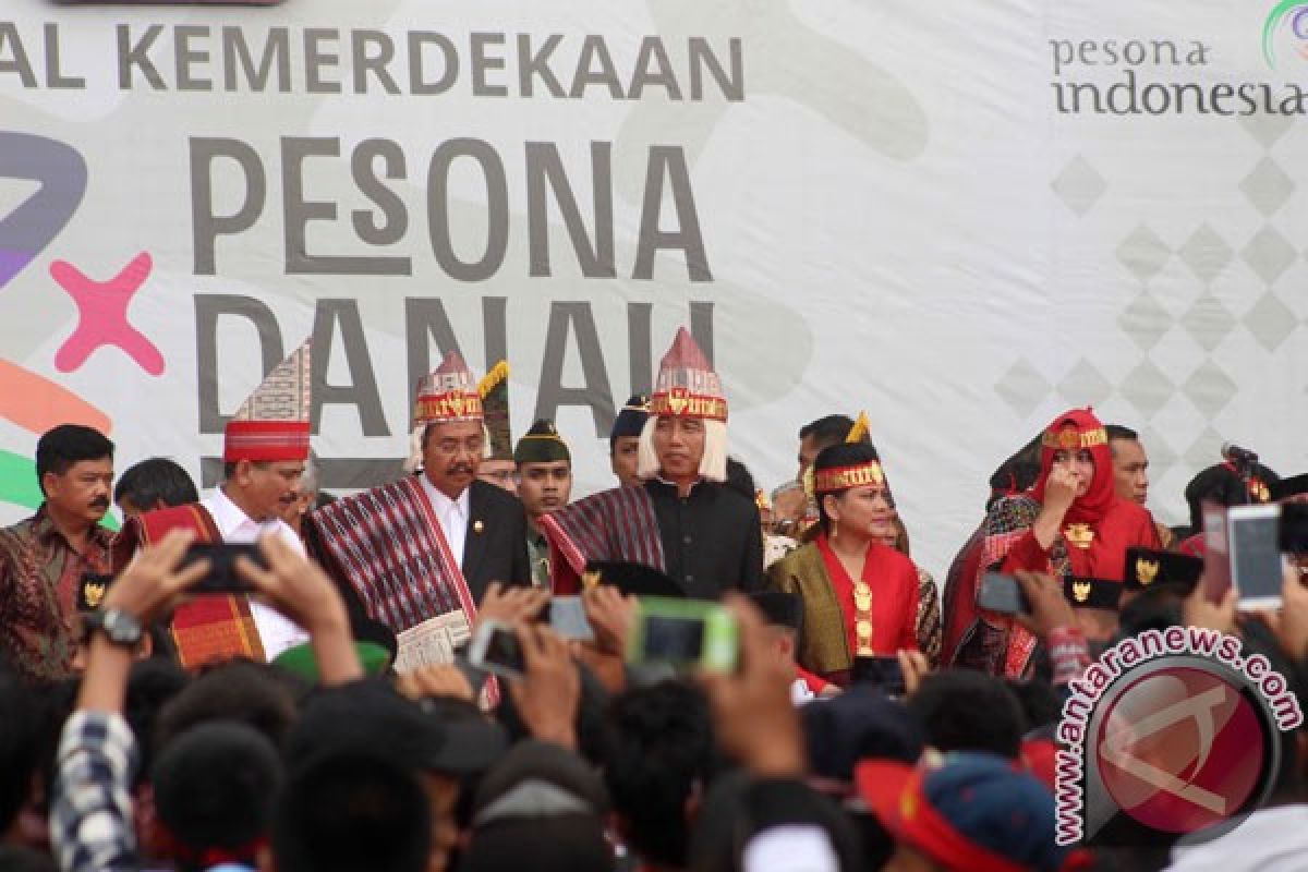 Perbedaan itu menyatukan, kata Presiden Jokowi