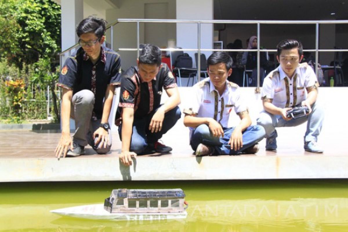Mahasiswa Ubaya Rancang Kapal ELMAN Bertenaga Surya