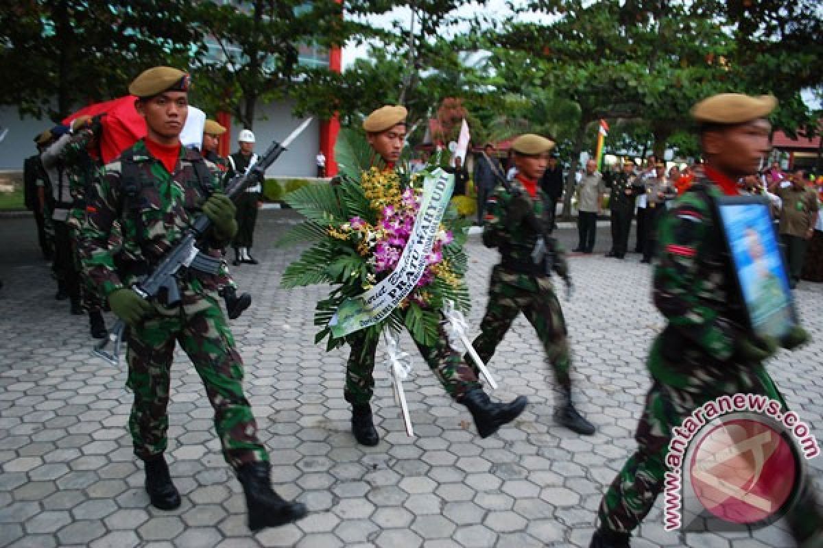 Praka Wahyudi dimakamkan di Magetan