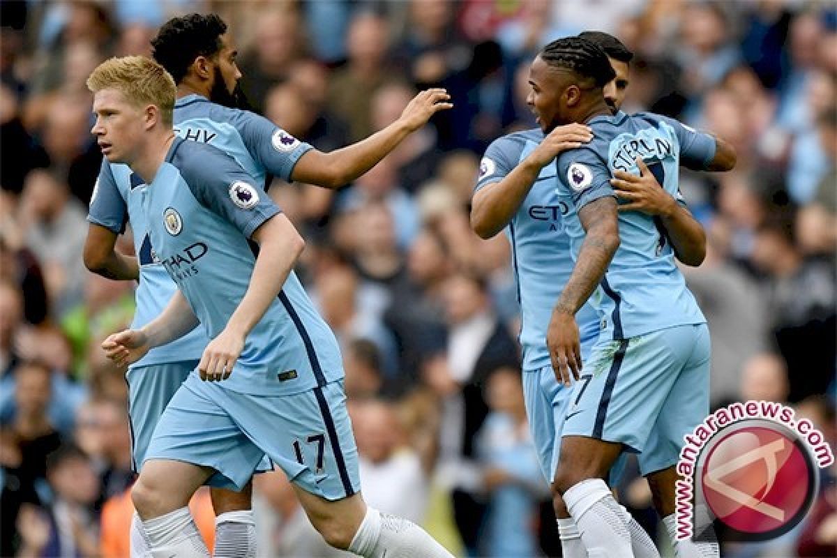 Kalahkan Watford, City Pastikan Keunggulan Puncaki Klasemen Liga Inggris