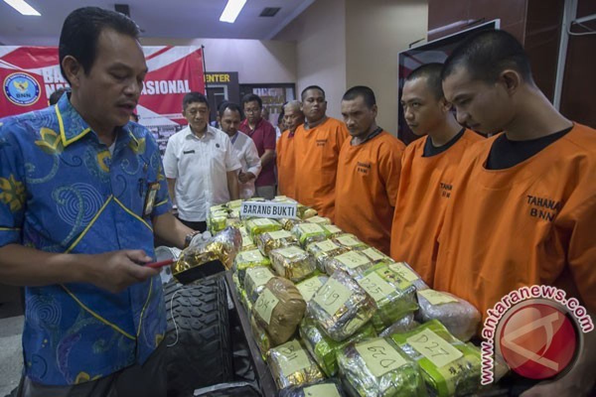 BNN Gagalkan Penyelundupan 73 Kg Sabu-sabu Jaringan Malaysia