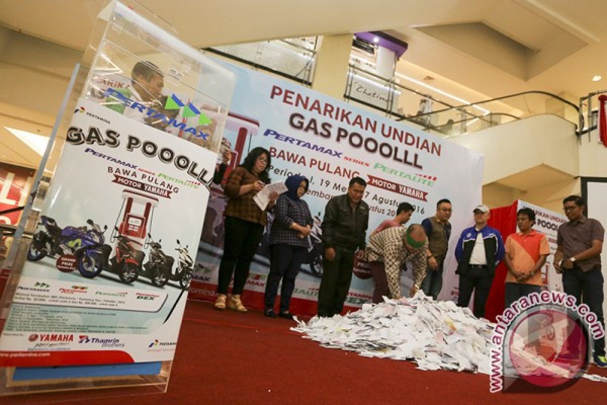 Pertamina lakukan penarikan undian gas pooolll pertamax 