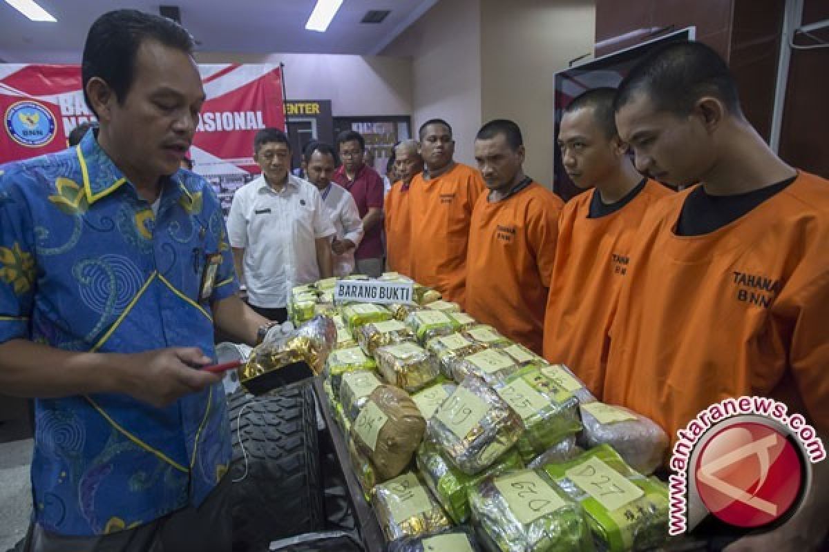 BNN gagalkan penyeludupan 73 kg sabu jaringan Malaysia