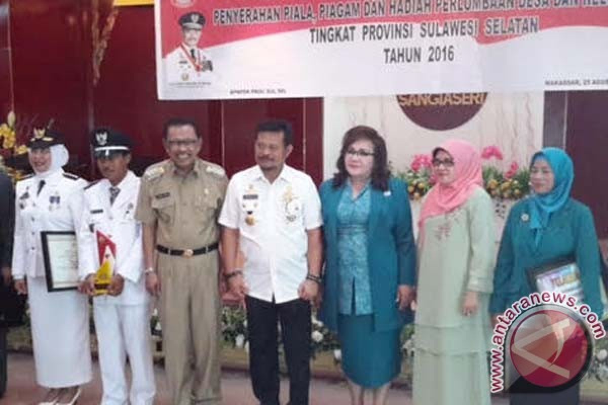 Sinjai juara II lomba desa tingkat Sulsel