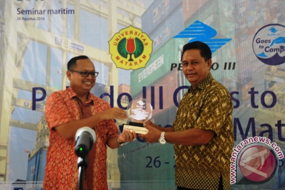 Pelindo III Kampanyekan Program Kemaritiman di Unram 