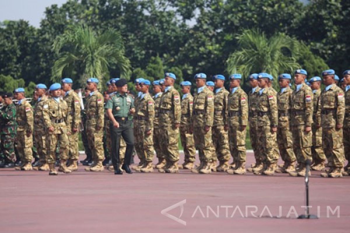 Panglima TNI Lepas Satgas Konga ke Lebanon