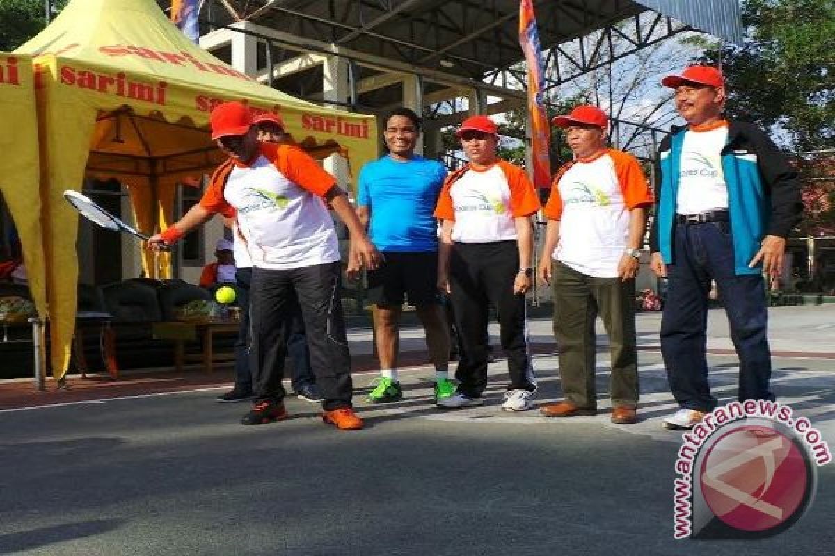 Puluhan Petenis Kotawaringin Timur Ramaikan Kapolres Cup 