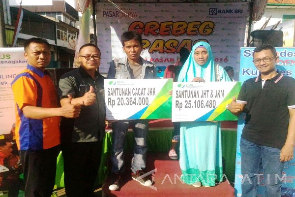 BPJS TK Surabaya Tanjung Perak Bidik Pekerja BPU