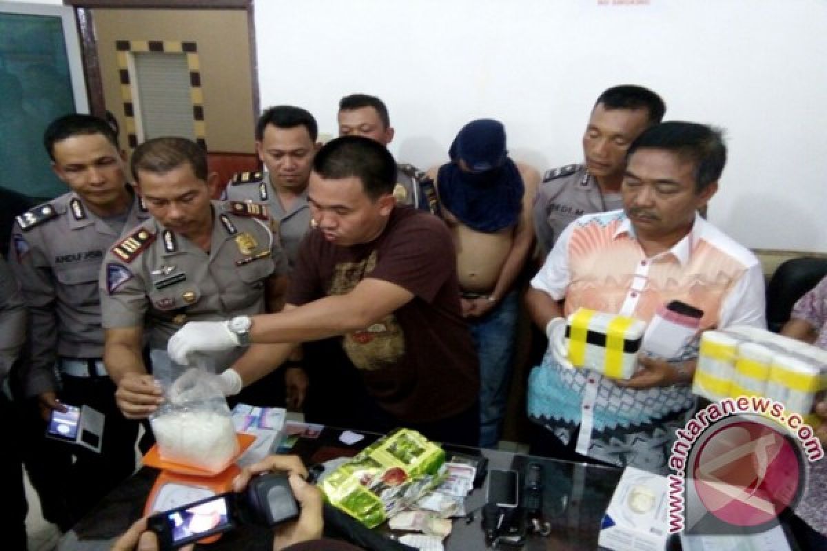 Polres Gagalkan Penyelundupan Lima Kg Sabu-sabu