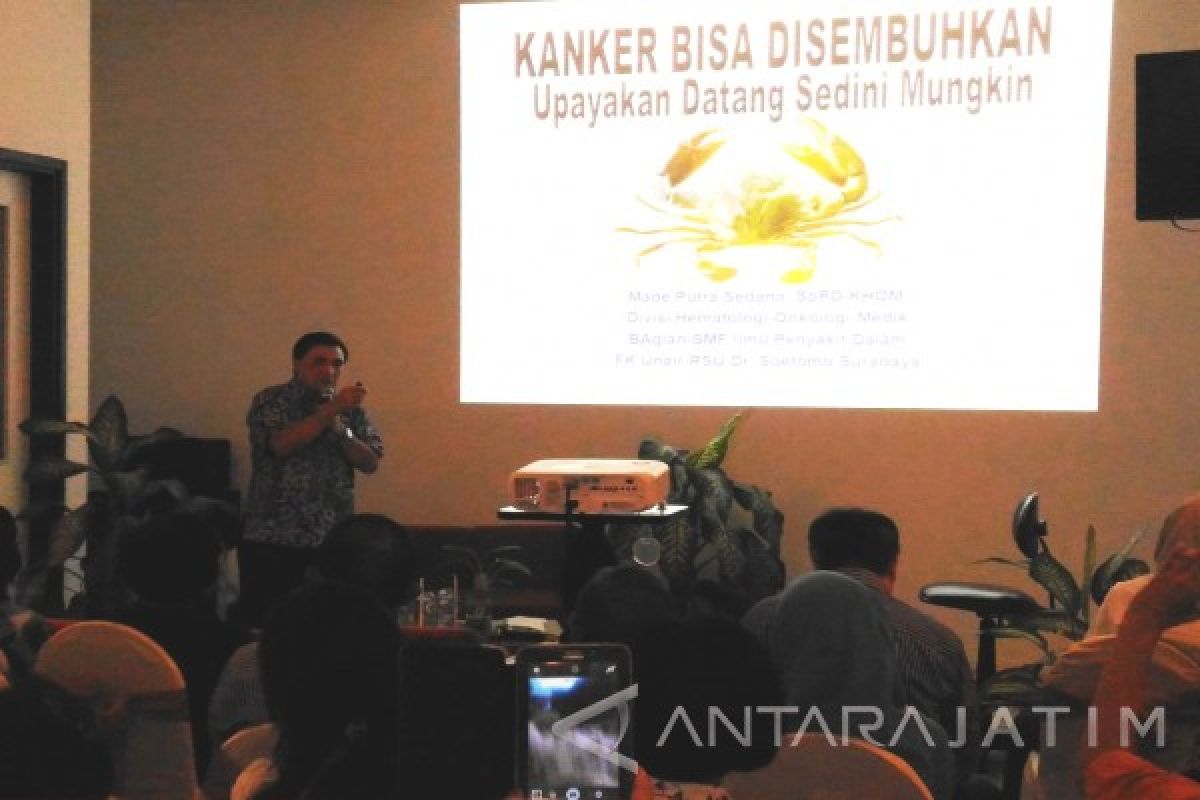 Spesialis: Deteksi Dini Bisa Sembuhkan Kanker