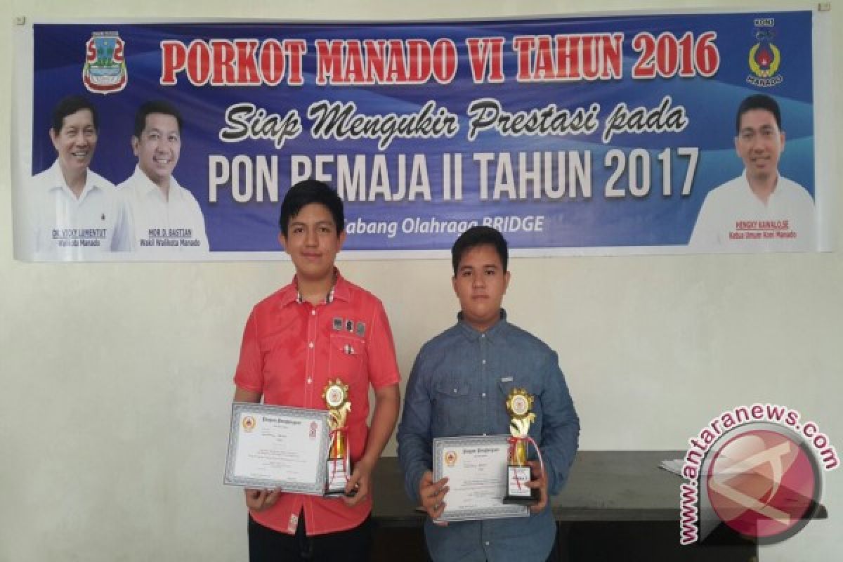  Stayman/Jose juara Bridge U21 Porkot Manado 