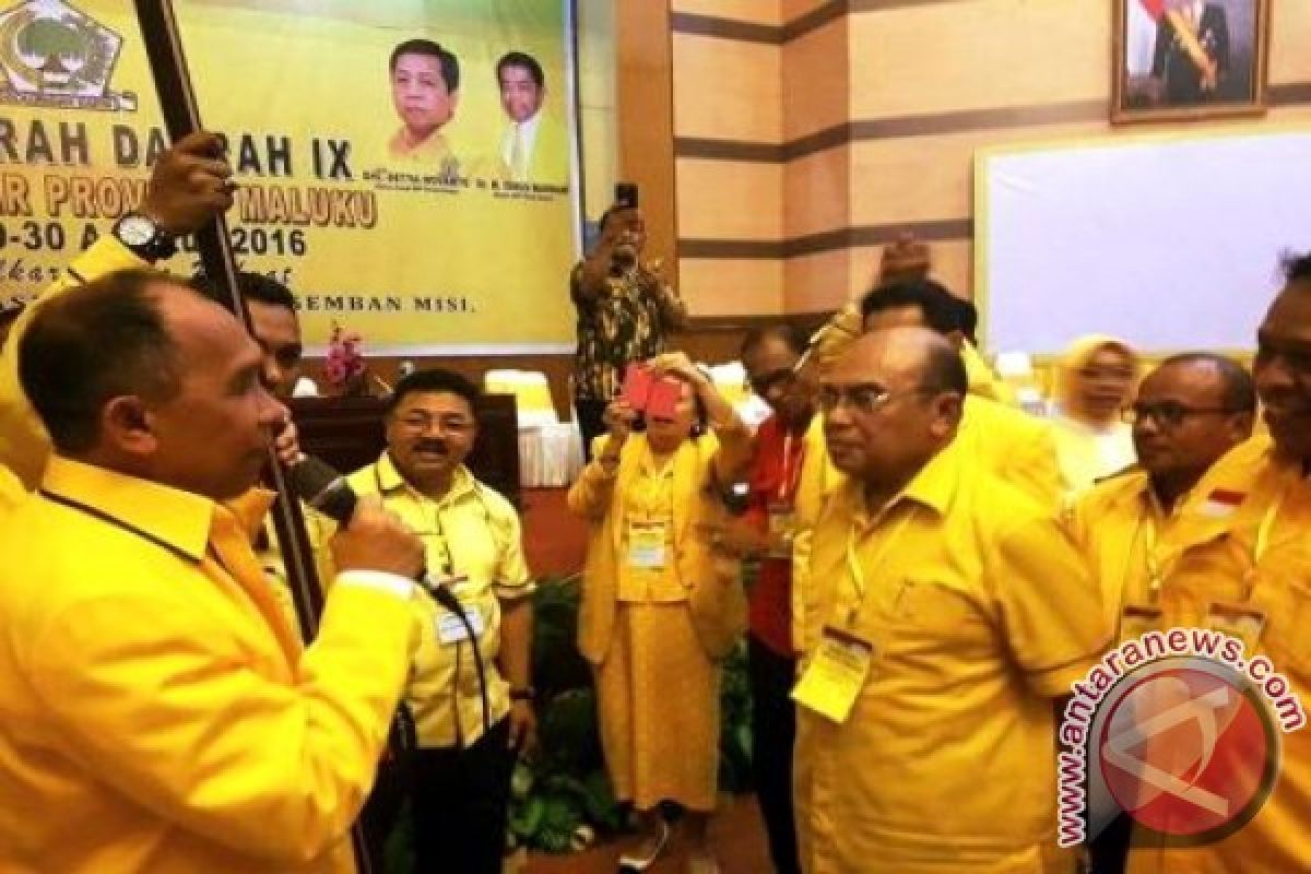 Said Assagaff Terpilih Aklamasi Pimpin Golkar Maluku