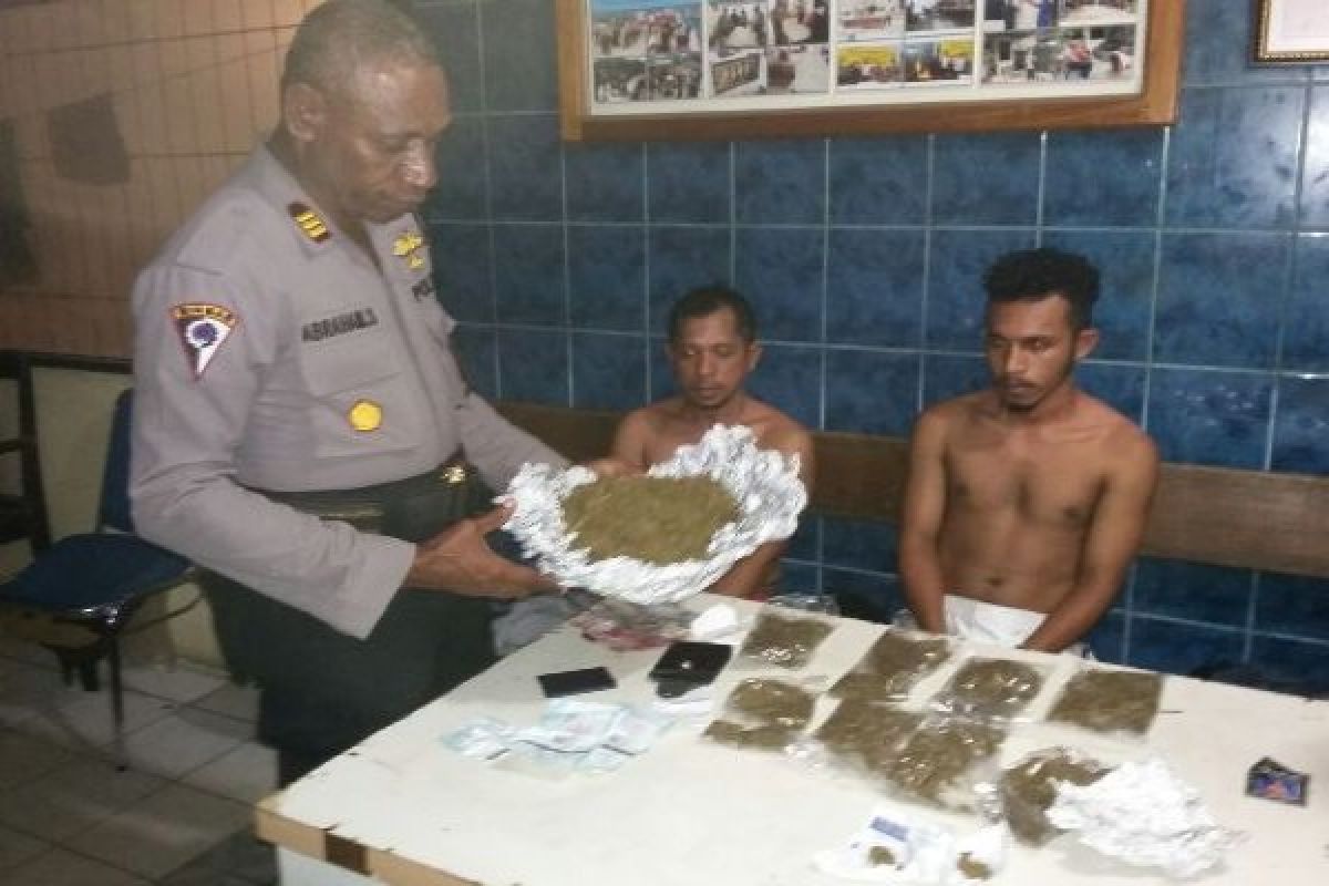 Polsek KPL Jayapura tangkap pelajar pengedar ganja