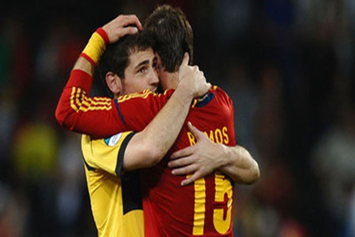 Ramos terkejut Casillas tidak dipanggil masuk Timnas Spanyol