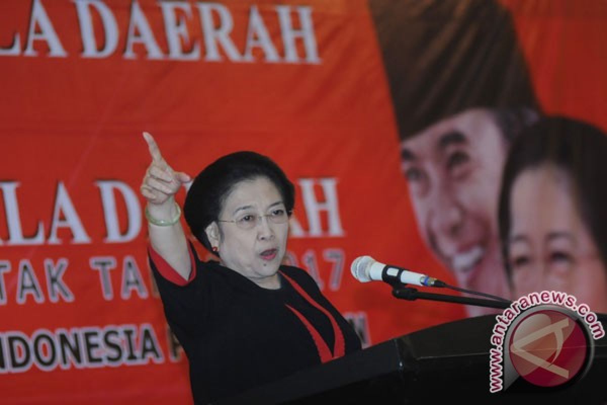 Megawati "turun gunung" di Pilkada 2017