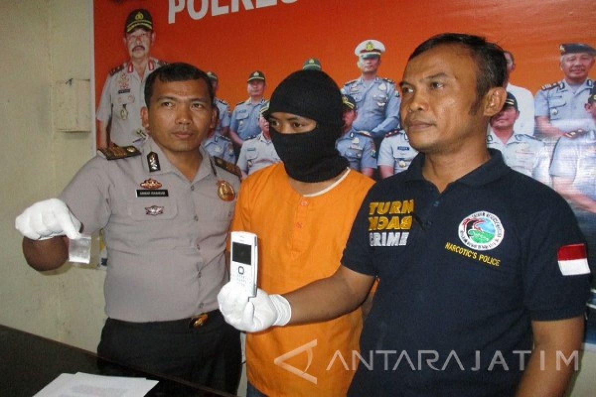 Polisi Kediri Kota Tahan Pemuda Terlibat Narkoba