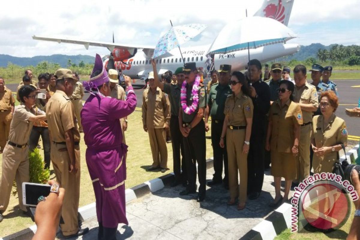  Danrem Santiago Pantau Cetak Sawah Di Talaud 