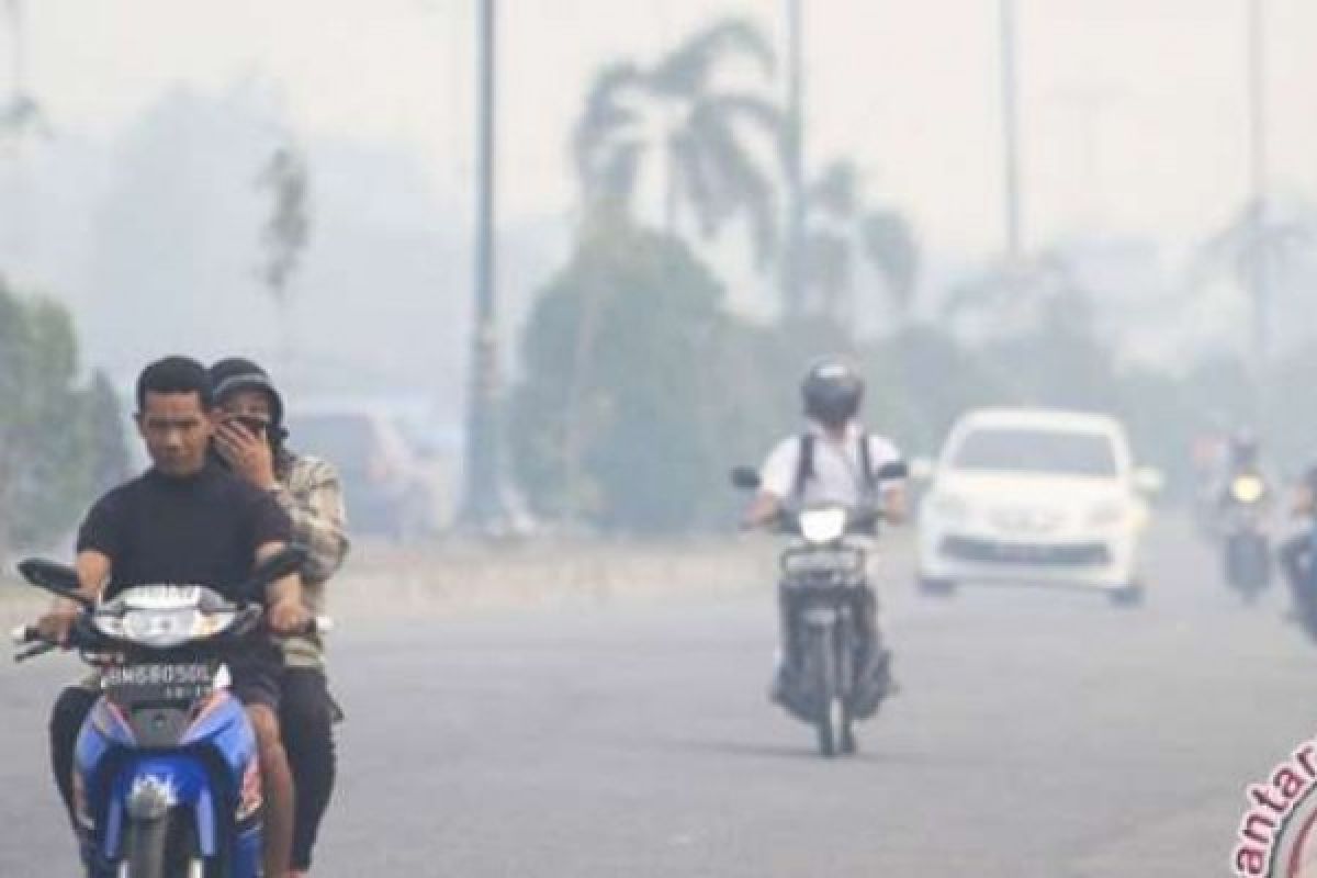 Asap Karhutla Mengancam Kesehatan Warga Pekanbaru