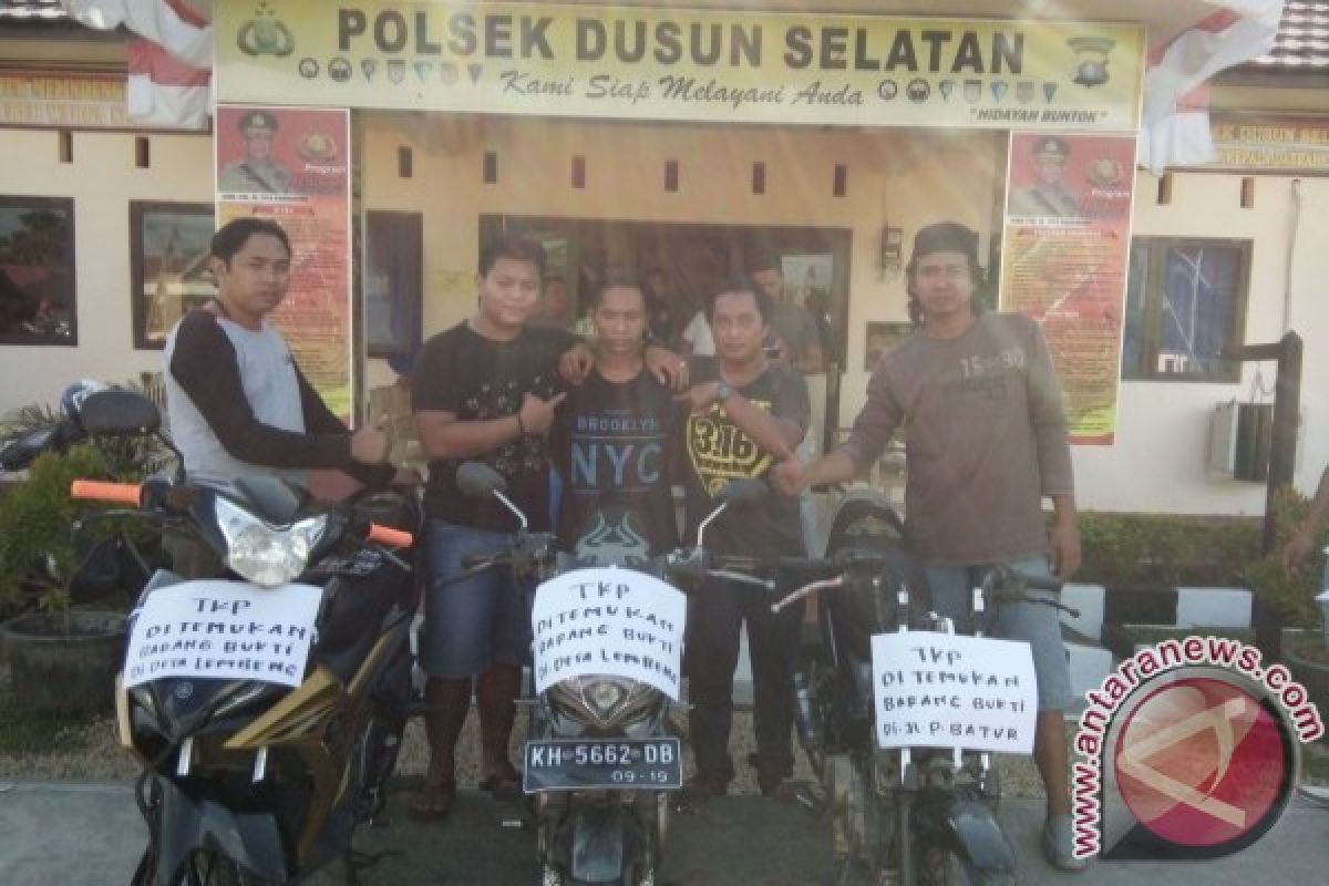 Syukur! Pencuri Kendaraan Bermotor Antarkabupaten Ditangkap di Dusun Selatan