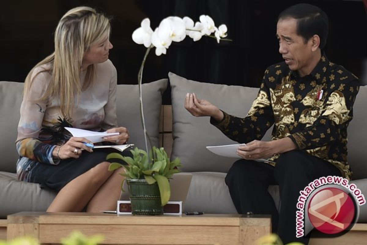 Jokowi dan Ratu Maxima Bahas Inklusi Keuangan