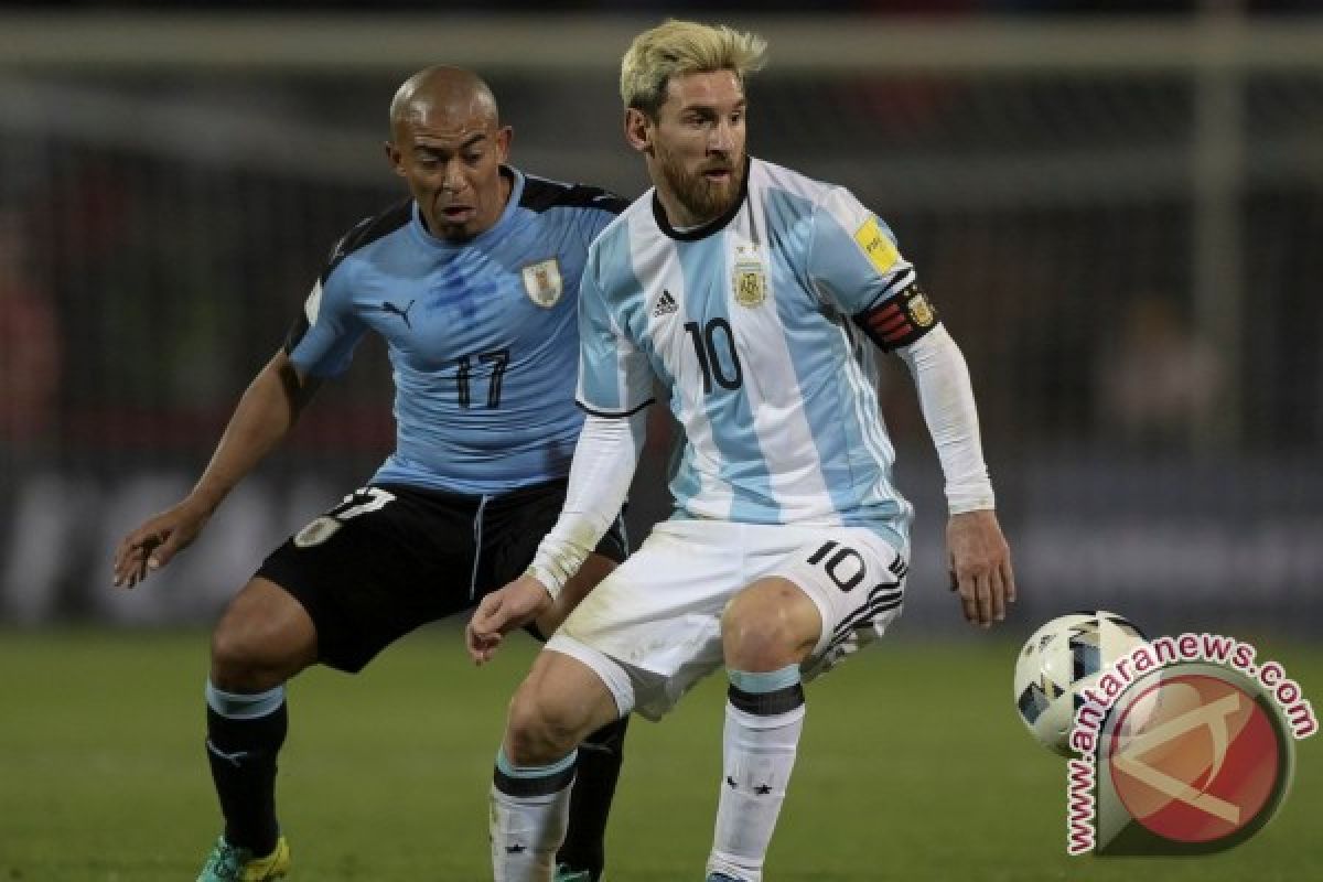 Messi kembali, Argentina sikat Uruguay 1-0