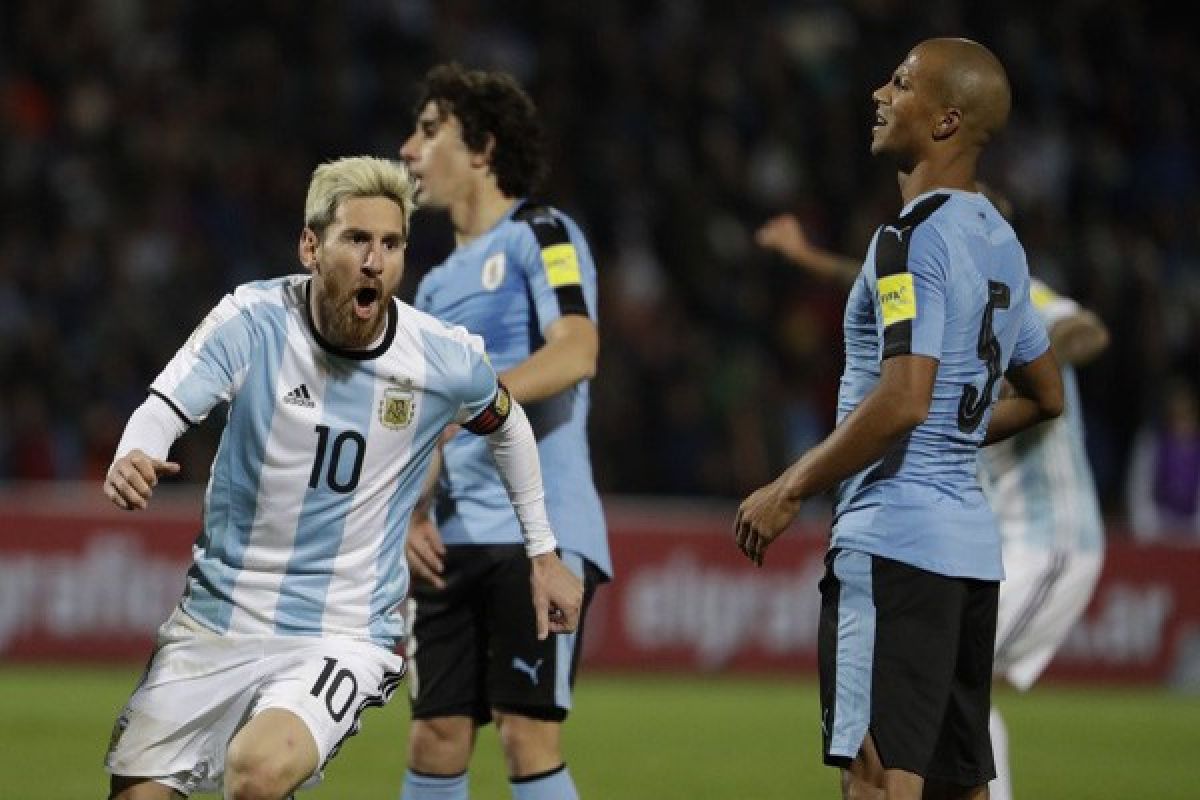 Messi gemilang, Argentina gilas Kolombia