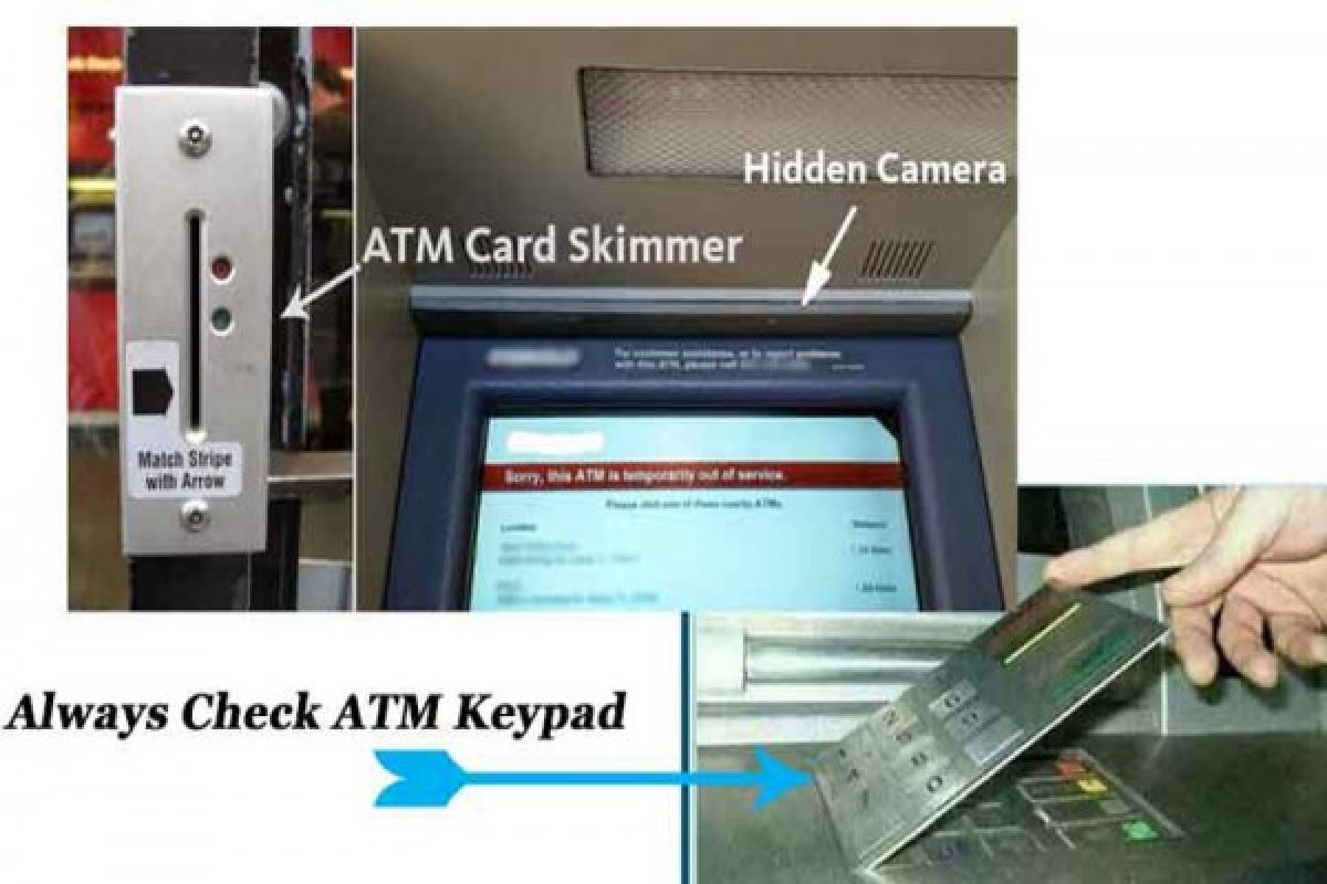 10 skimmer ATM ditemukan dalam operasi BRI