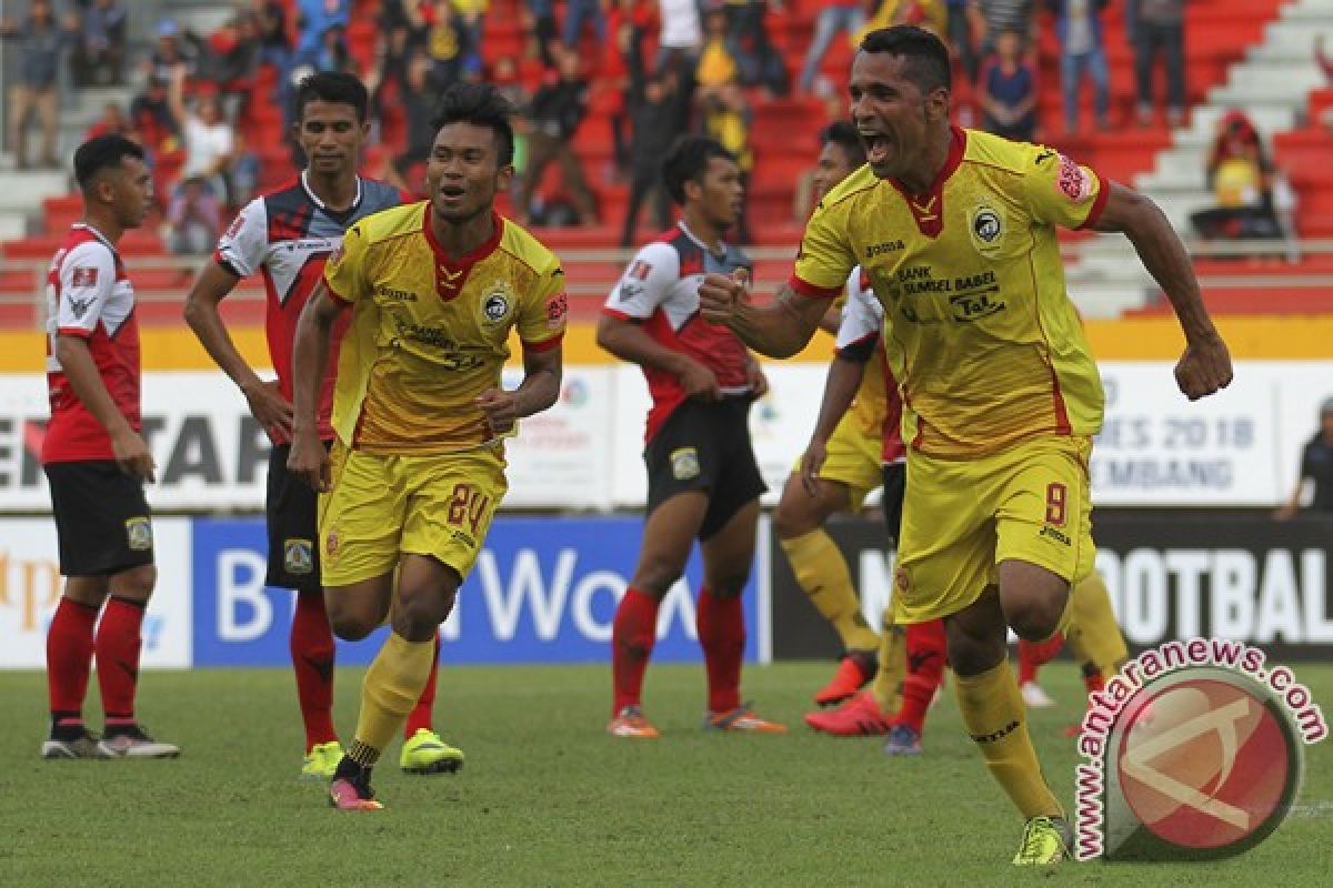 Sriwijaya Fc kalahkan Persiba 3-1