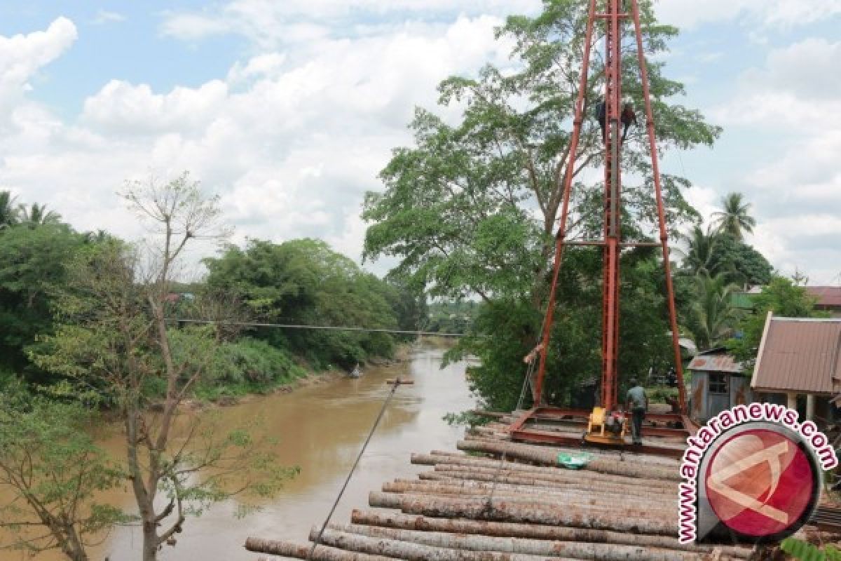 Dinas PU Rekonstruksi Jembatan Tanjung Pascabencana