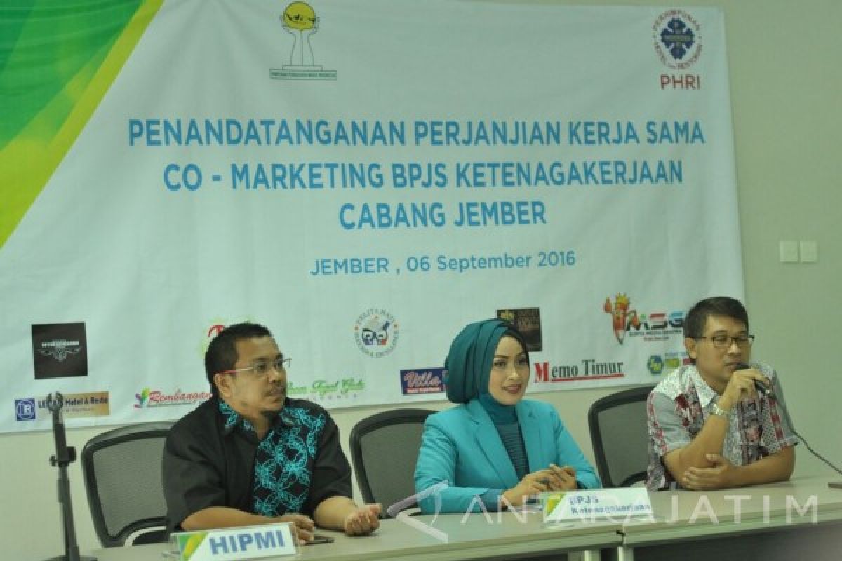 BPJS Ketenagakerjaan Jember Gandeng HIPMI-PHRI Berikan Diskon Peserta