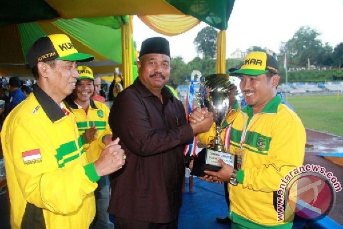 Kutai Kartanegara Juara Umum Popprov Kaltim  