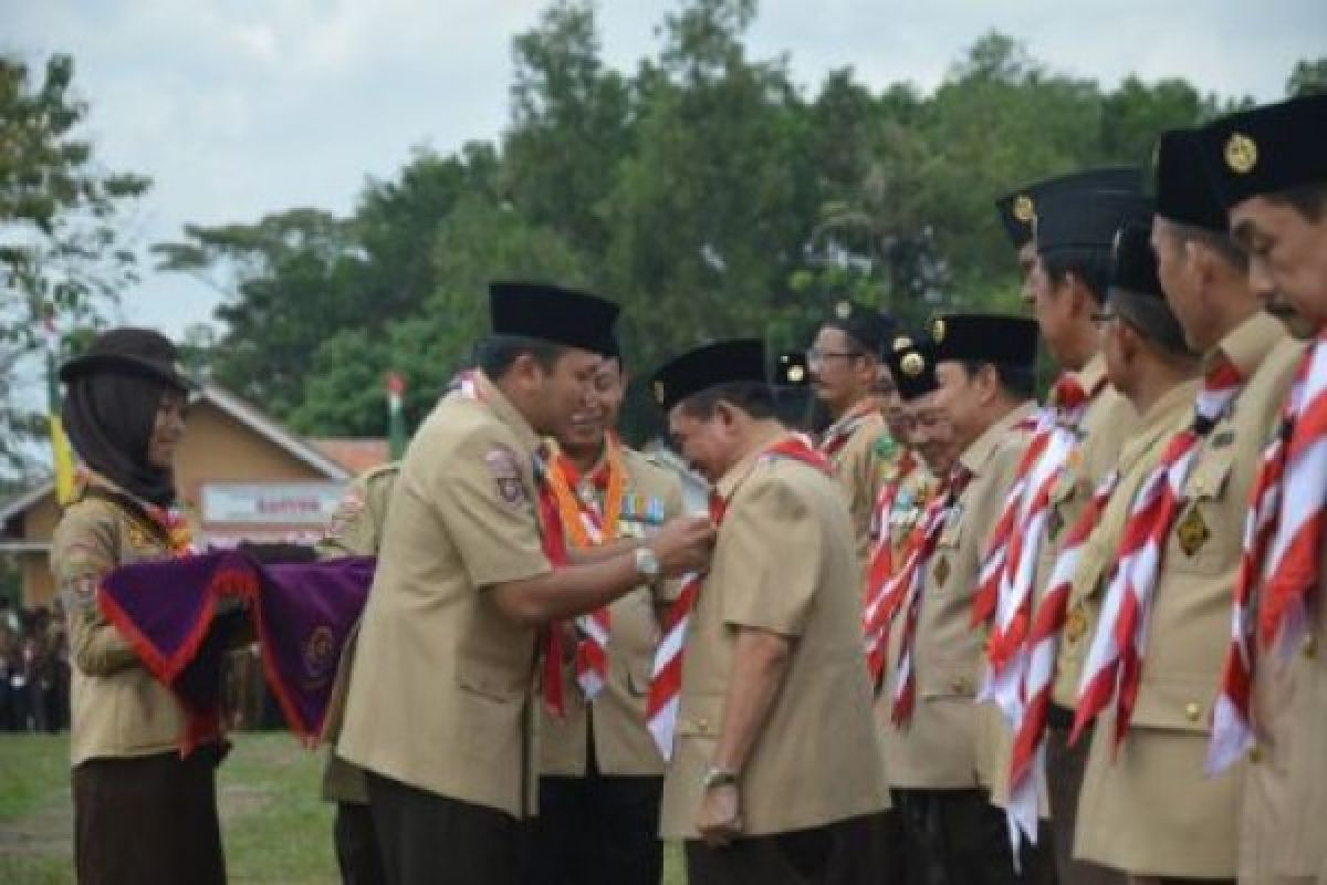 Puncak Peringatan Hari Pramuka Di Lampung
