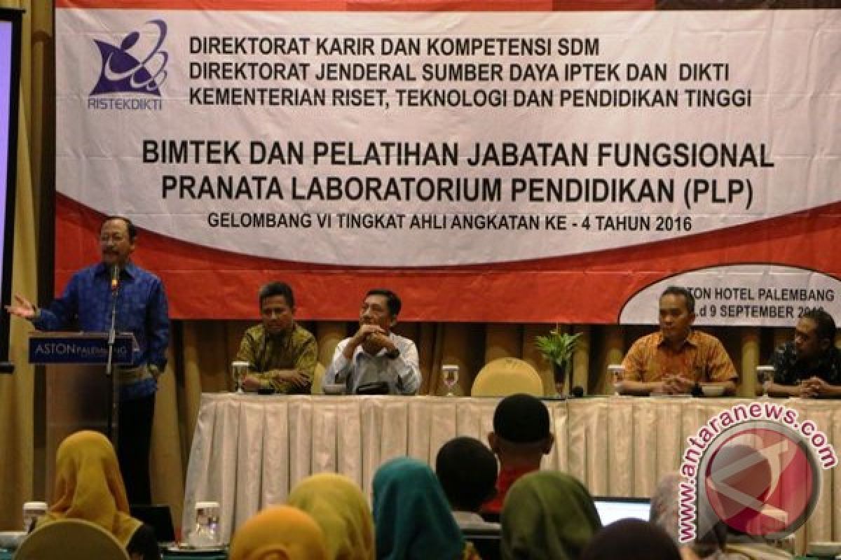 Kemenristekdikti imbau pranata laboratorium tidak alih profesi 