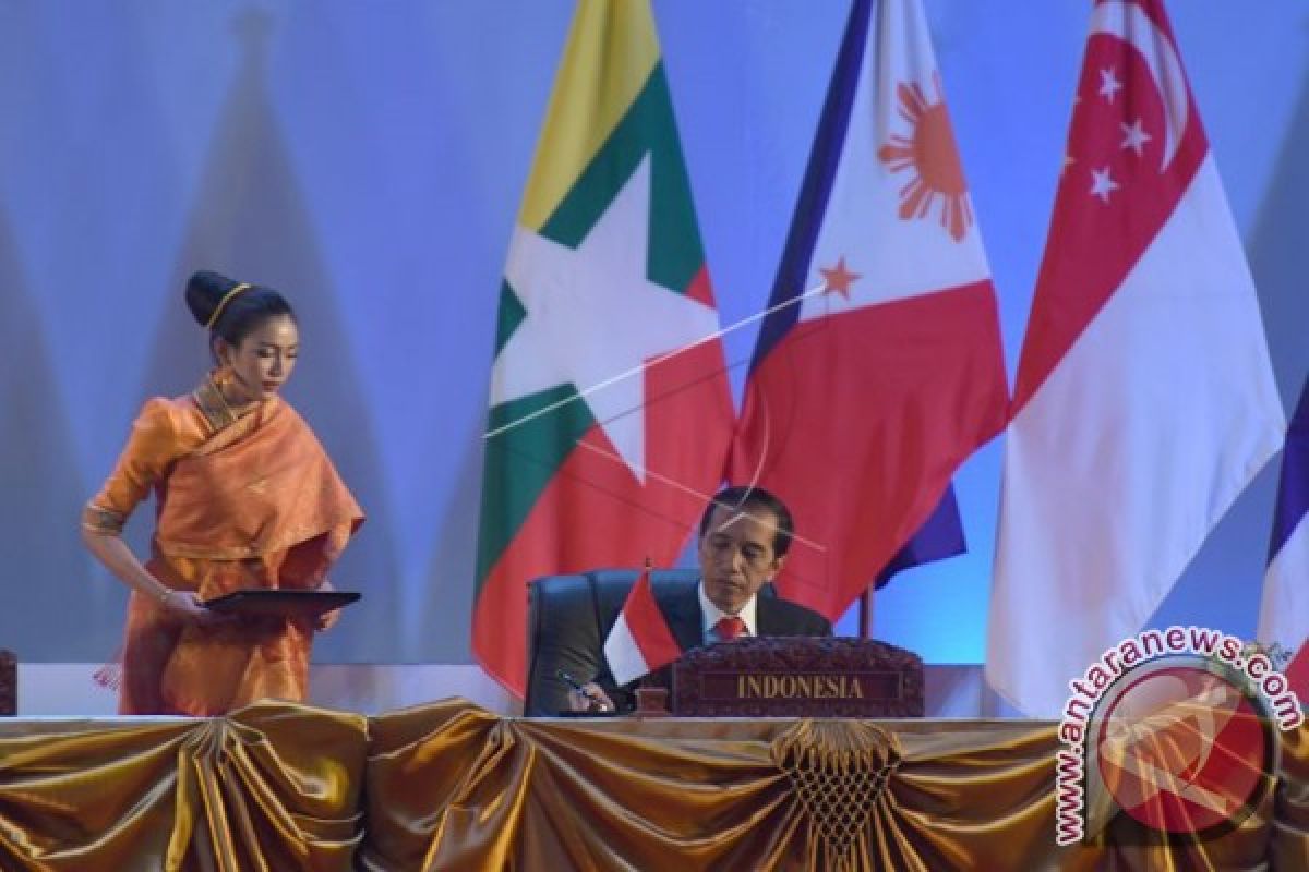 Presiden Tandatangani Deklarasi Respons ASEAN Terhadap Bencana