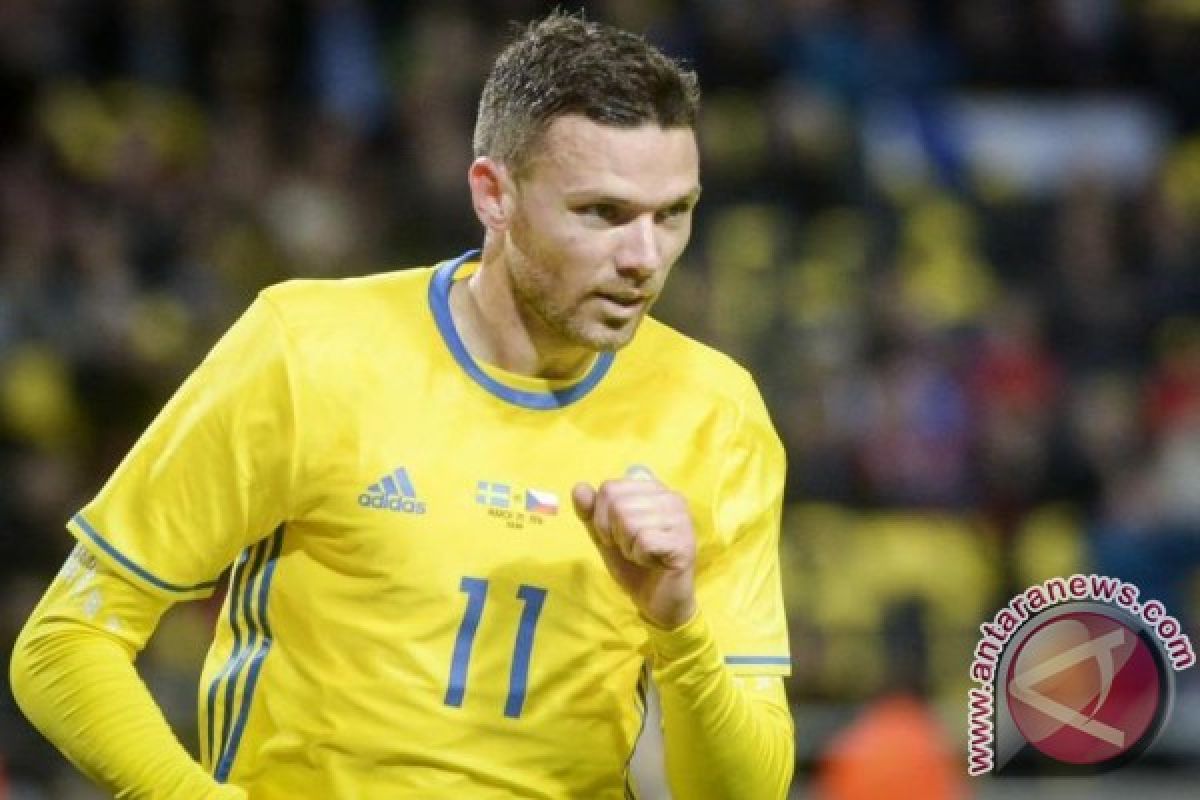 Swedia berpesta delapan gol ke gawang Luksemburg