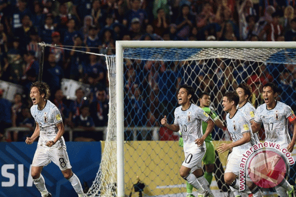 Jepang tumbangkan Thailand 2-0 dalam kualifikasi Piala Dunia