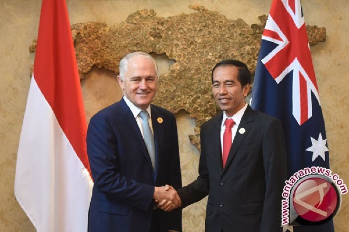 Jokowi-Turnbull sepakat saling hormati integritas wilayah