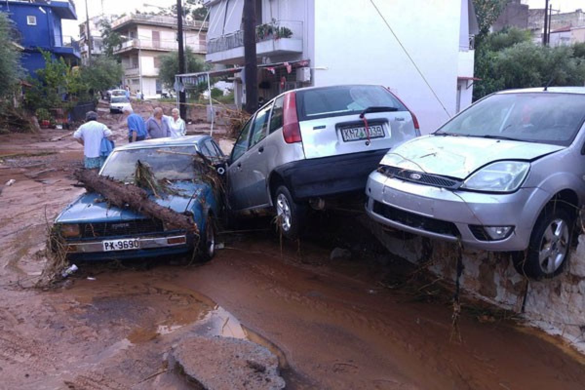 Cuaca ekstrem di Yunani tewaskan sedikitnya lima orang