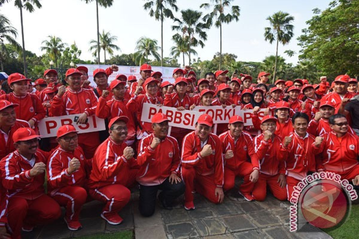 Ahok lepas Kontingen Jakarta untuk PON XIX