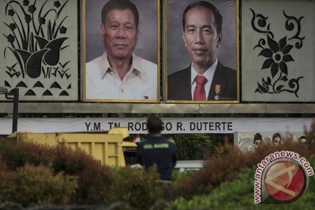 Presiden Jokowi dikunjungi Presiden Duterte